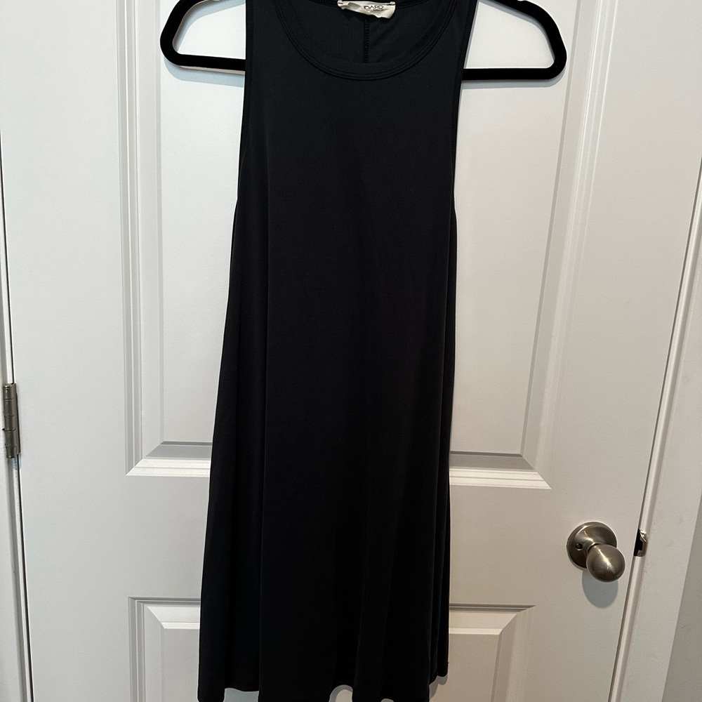 Black Razorback Modal Dress